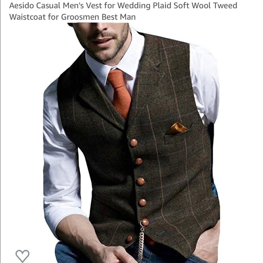 6 Men’s vests or waistcoat $22 each or $120 all